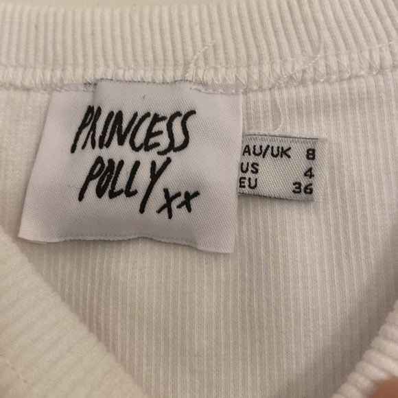 Princess Polly classic tank dress white - Picture 2 of 3